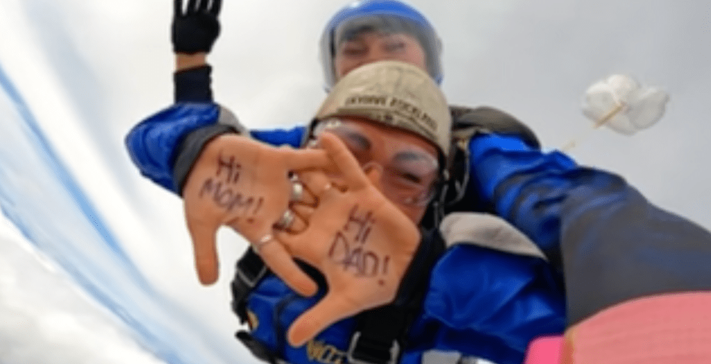 Samantha sending us a message.